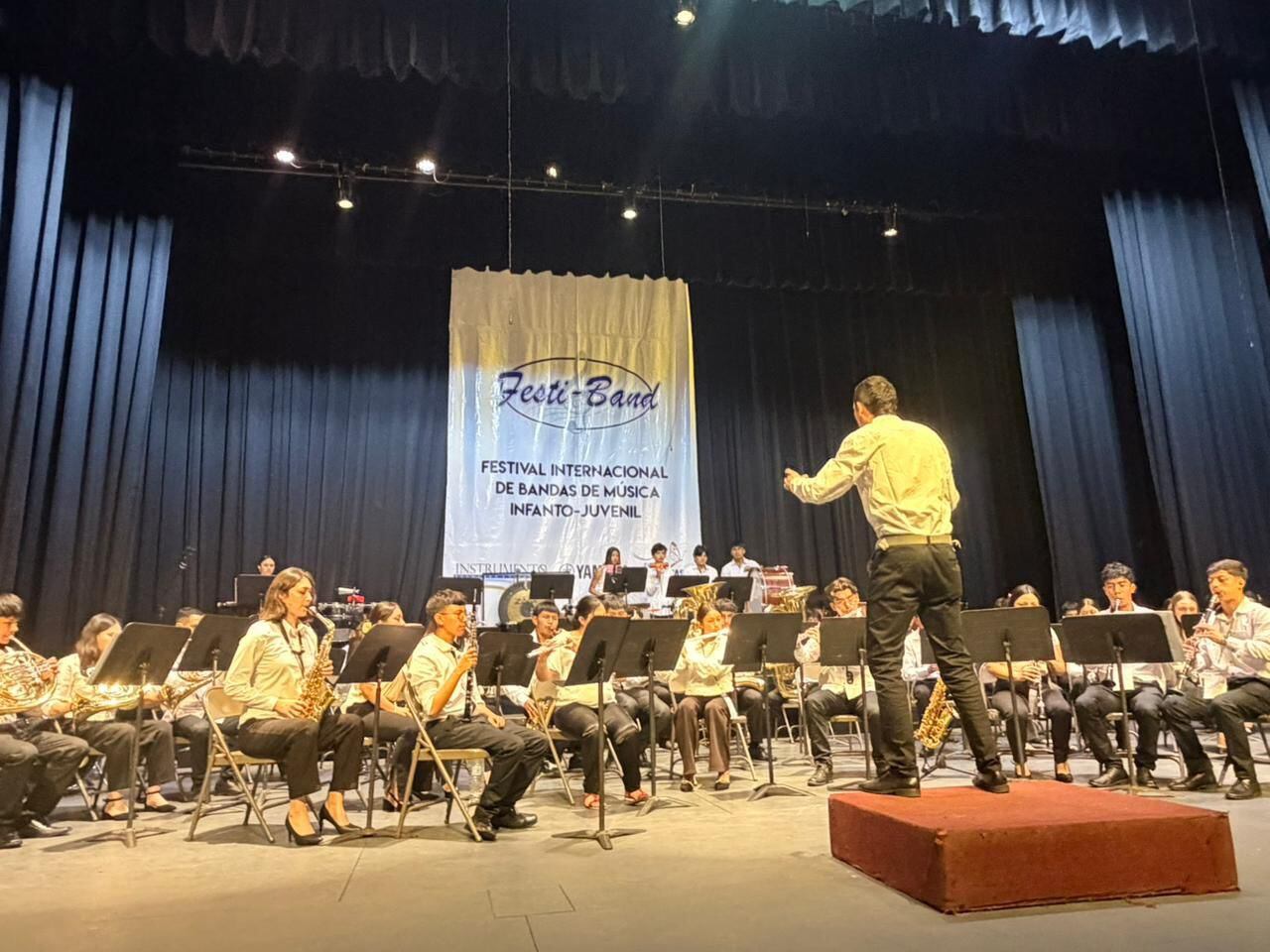 La Banda Sinfónica de Chivatá, Boyacá, obtuvo el segundo lugar en el XXI Festival Internacional de Bandas de Música realizado en Santo Domingo, República Dominicana / Foto: Gobernación de Boyacá.
