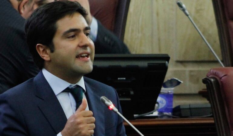 Samuel Hoyos, miembro de la bancada del Centro democrático