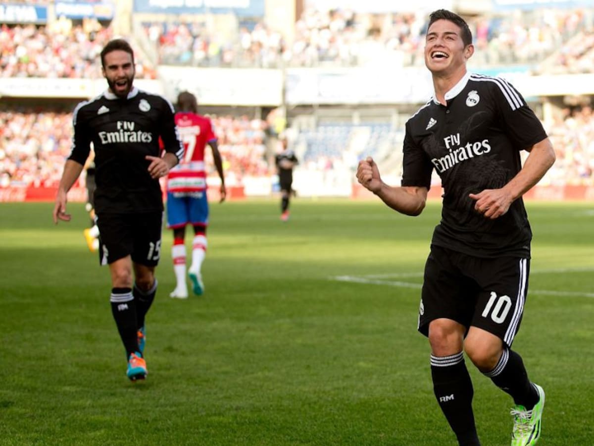 Real Madrid no se olvida de James y lo recuerda con un golazo