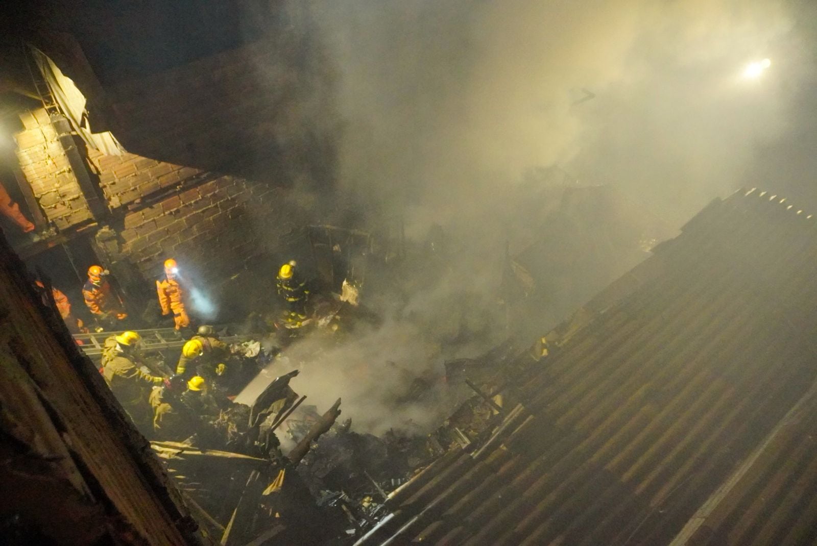 Foto: Incendio La Alameda - Alcaldía de Pereira