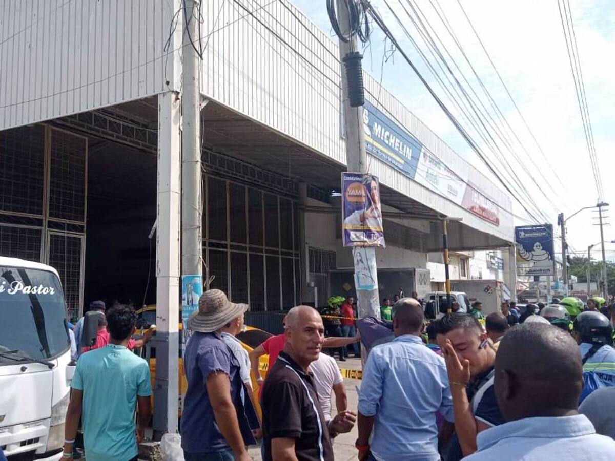 Taxista fue asesinado dentro de su vehículo por sicarios en Cartagena