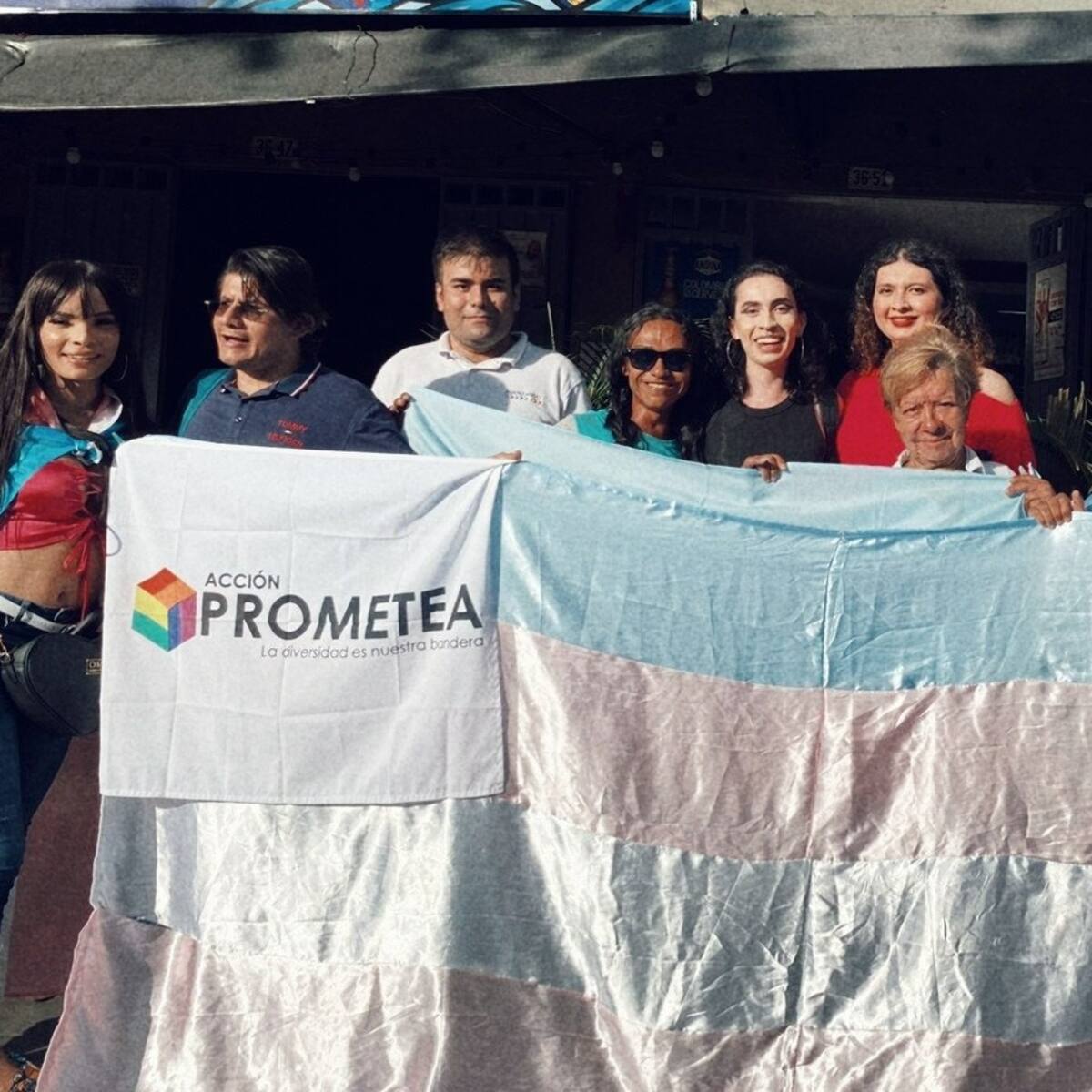 Con plantón, comunidad Lgbtiq+ rechazó acto de discriminación