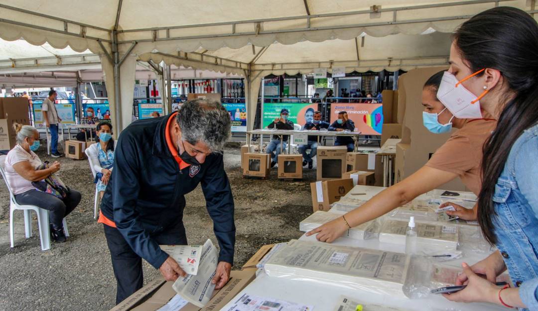 Elecciones en Colombia.                  Foto: Getty 