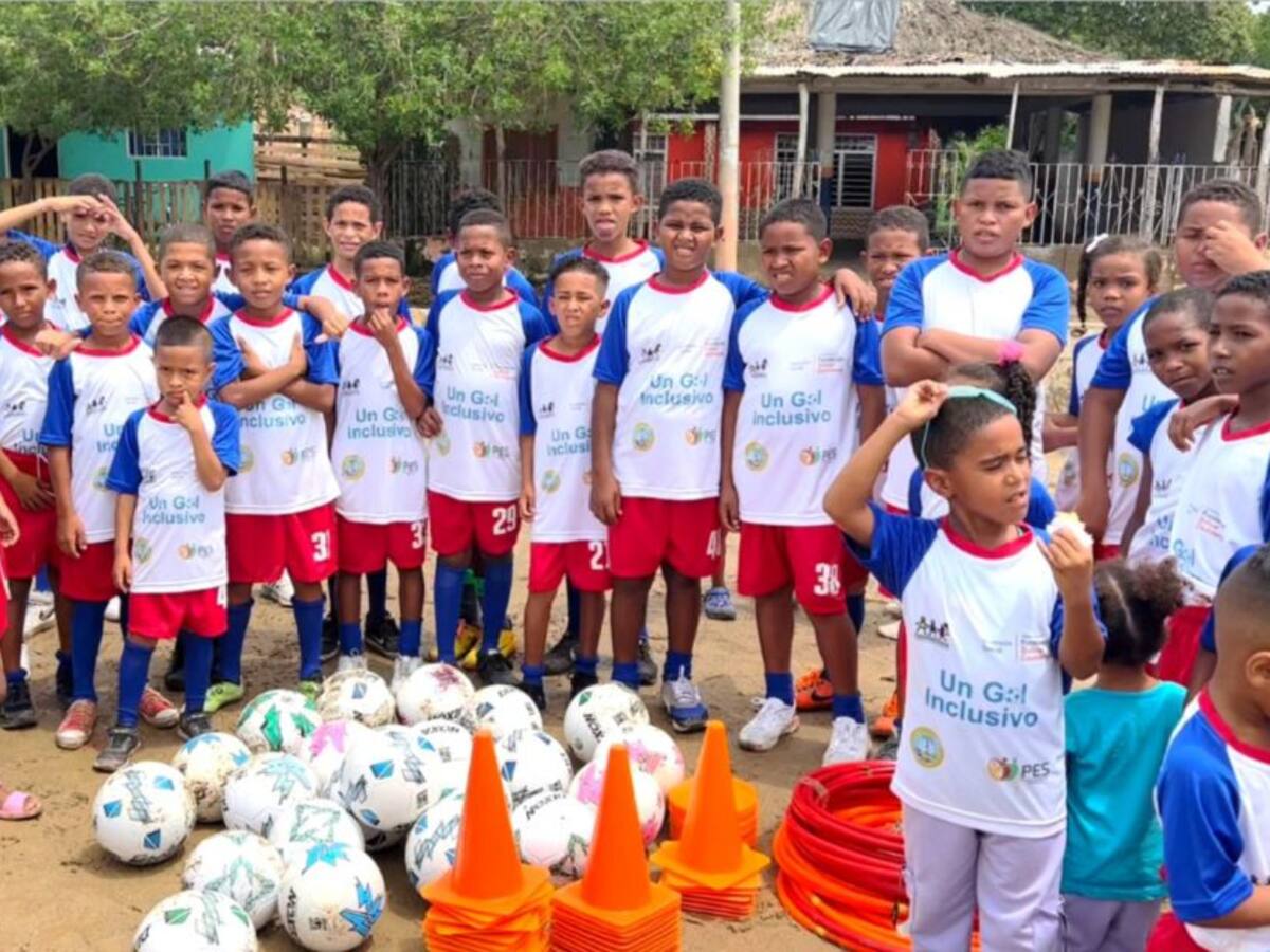 Inició ‘Un Gol inclusivo’ para derrotar la pobreza en Bayunca