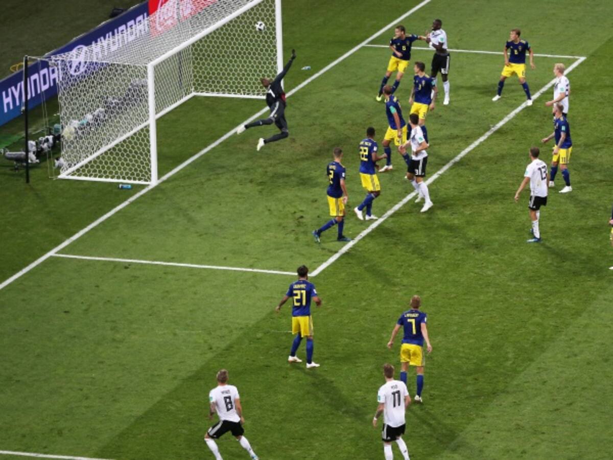 Las mejores imágenes de la apasionante victoria de Alemania contra Suecia