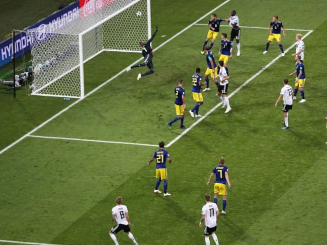 Las mejores imágenes de la apasionante victoria de Alemania contra Suecia