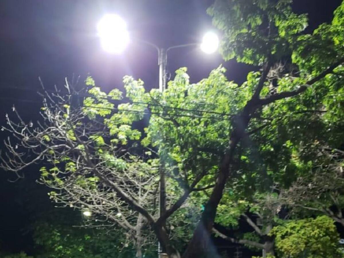 Avanza instalación de alumbrado LED en Magangué - Bolívar
