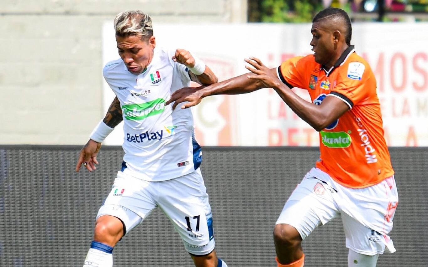 Envigado vs Once Caldas / @oncecaldas