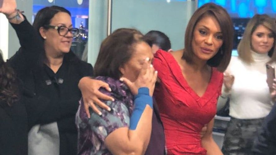 Ilia Calderón y su mamá doña Betty Chamat. Foto: Daniel Coronell