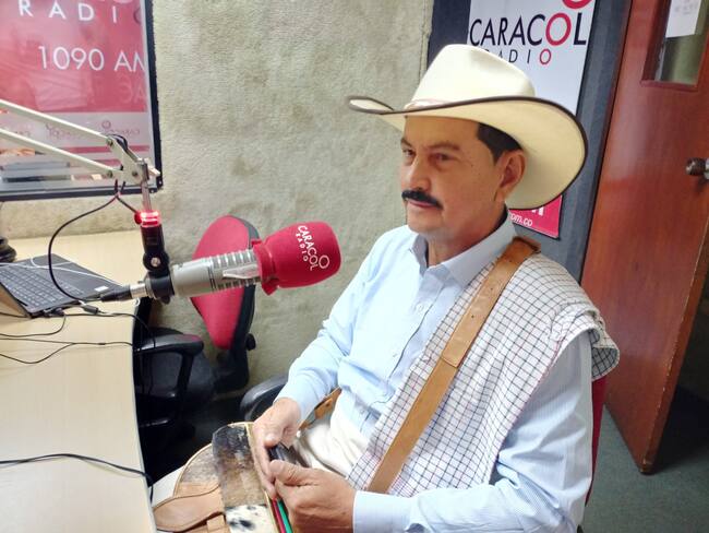Luis Alfredo Contreras Suárez, candidato por Norte de Santander a ser el nuevo Juan Valdez /Foto Caracol Radio