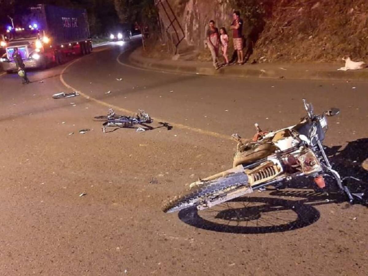 Grave accidente de tránsito se registró en vías de Anserma, Caldas