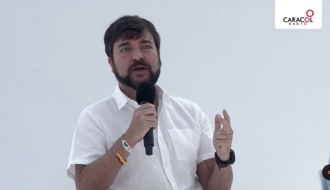 Alcalde de Barranquilla, Jaime Pumarejo. 