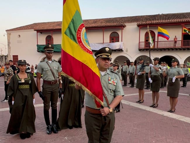 Gelver Yecid Peña Araque, nuevo comandante de la Policía Metropolitana de Cartagena