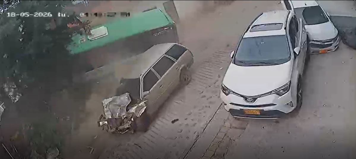 Choque múltiple en El Santuario, Antioquai- foto tomada del video - cortesía