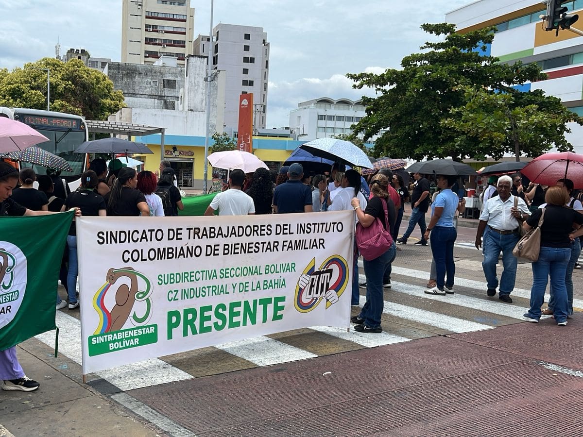 ICBF Bolívar se une al paro nacional y suspende servicios por falta de presupuesto