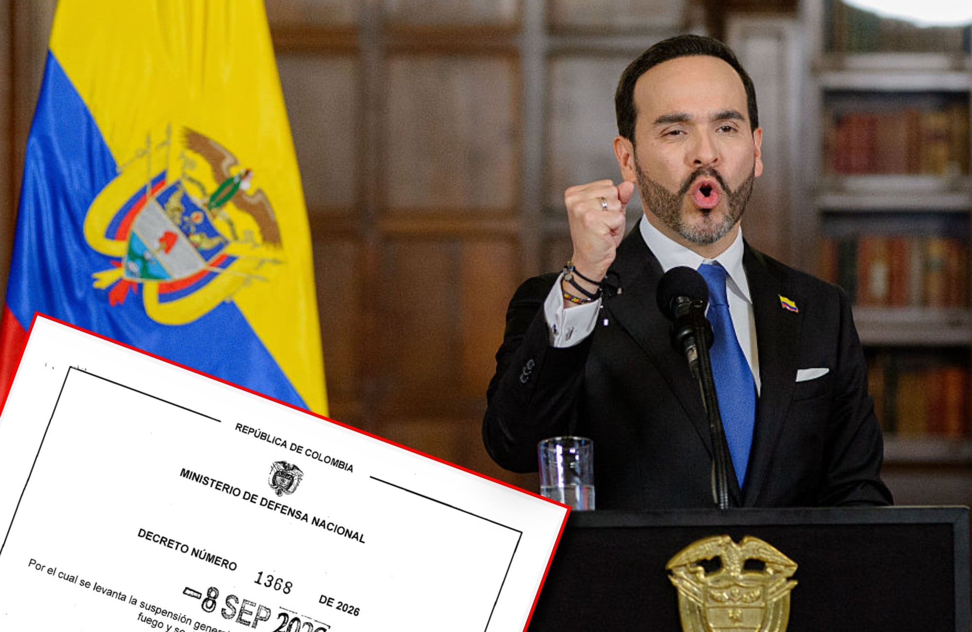 Abelardo de la Espriella y decreto de porte de armas. Foto: (Photo by Sebastian Barros/NurPhoto via Getty Images)
