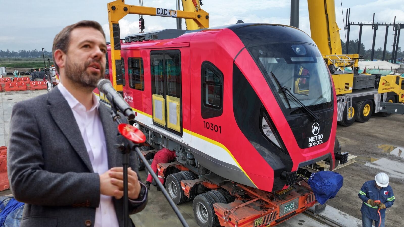 Imagen de referencia.
Carlos Fernando Galán: Getty Images.
Metro de Bogotá: Alcaldía Mayor de Bogotá.