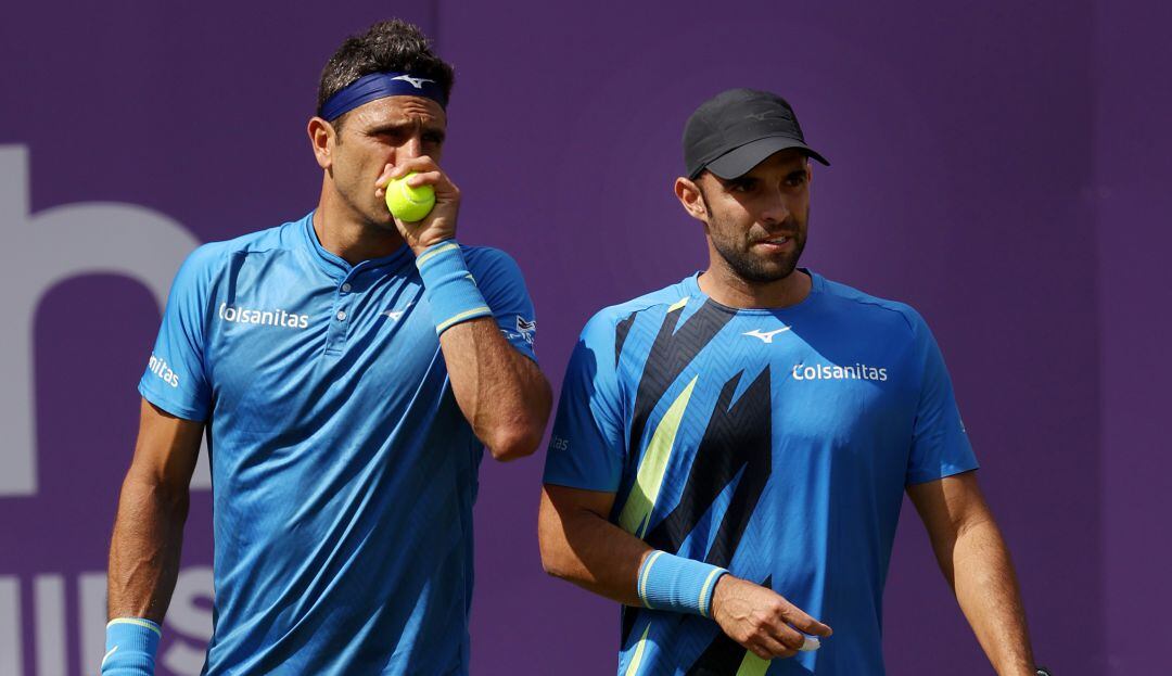 Robert Farah y Juan Sebastián Cabal solo han logrado un triunfo sobre césped previo a Wimbledon.