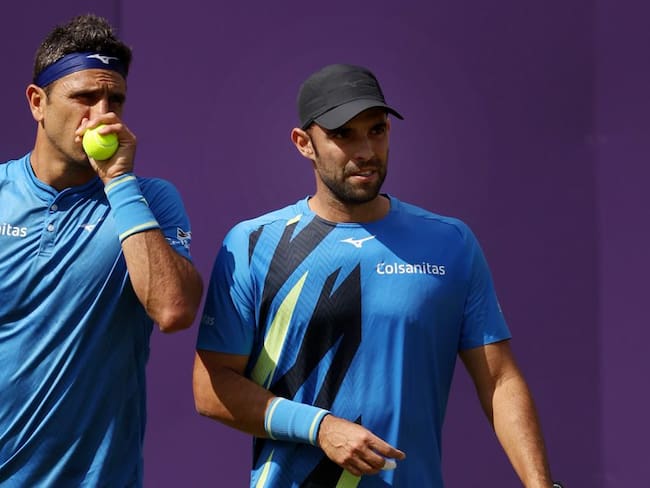Robert Farah y Juan Sebastián Cabal solo han logrado un triunfo sobre césped previo a Wimbledon.