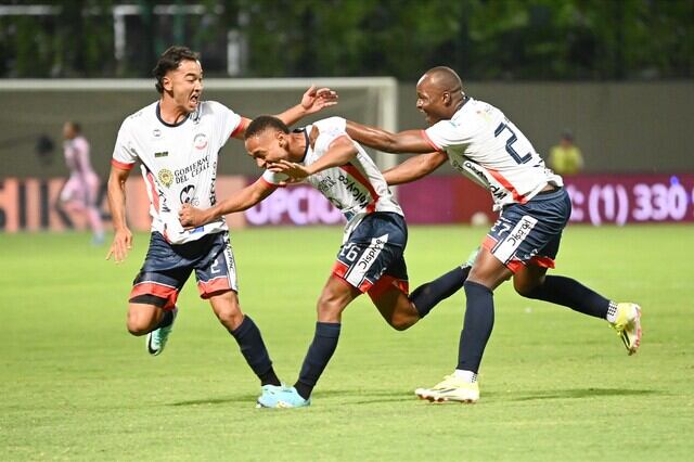Alianza celebra el segundo gol marcado contra DIM / Colprensa