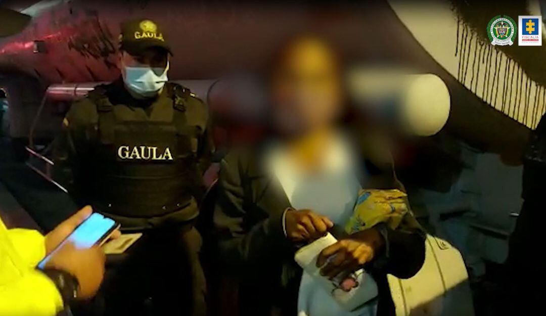 Carolina Galván y Nilson Diaz fueron capturados por la presunta desaparición de la niña Sara Sofía en Bogotá