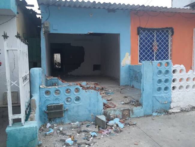 Ex participante de reality destruyó la casa de sus familiares en Cartagena