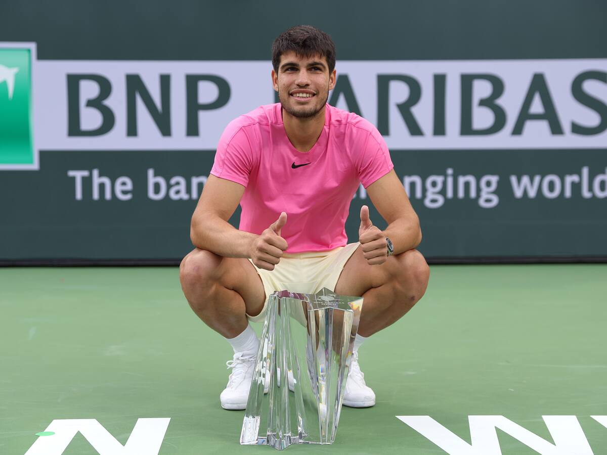 Carlos Alcaraz se quedó con Indiana Wells y regresa a la cima del escalafón de ATP