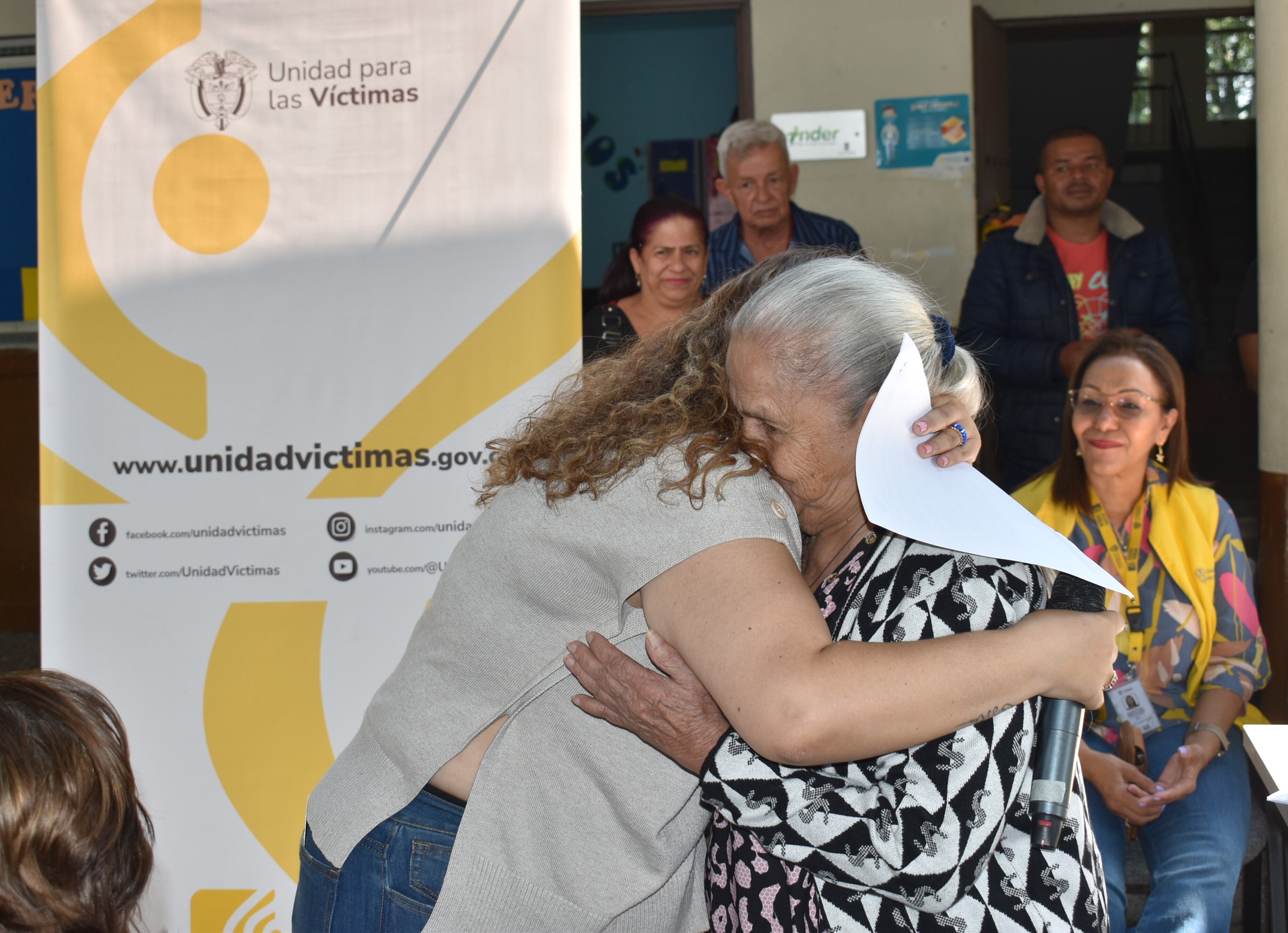 Victimas indemnizadas. Foto: cortesía Unidad de Víctimas.