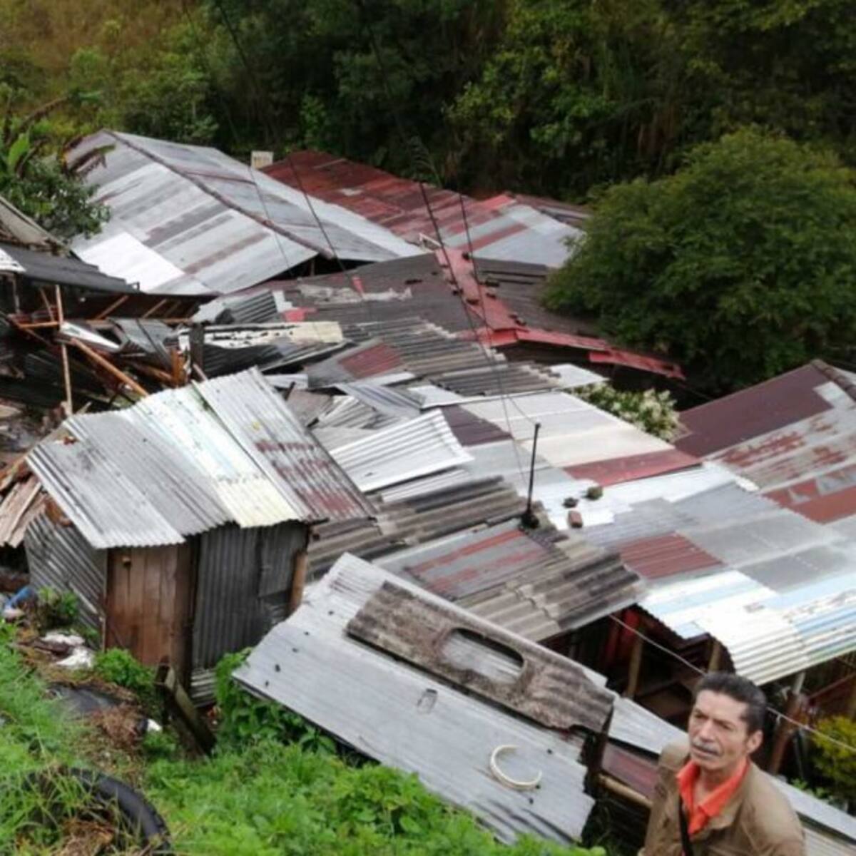 Emergencias por fuertes lluvias en Santa Rosa de Cabal y Dosquebradas
