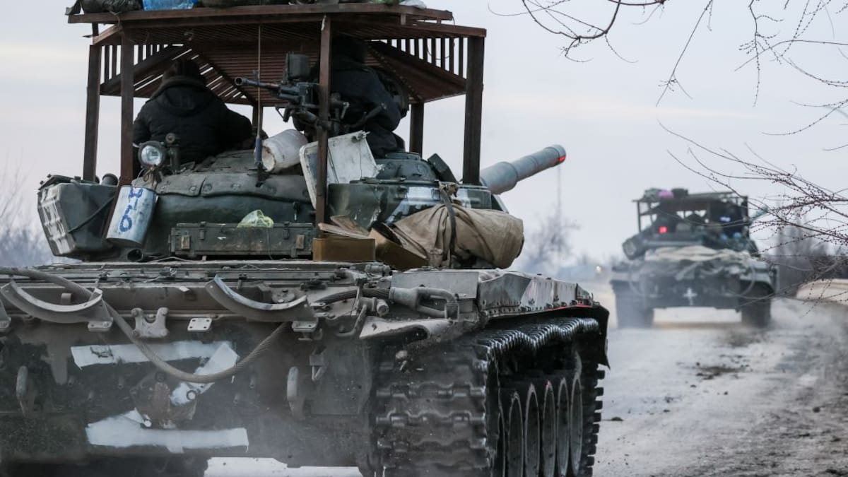 Ejército ucraniano afirma que se enfrenta blindados rusos al norte de Kiev