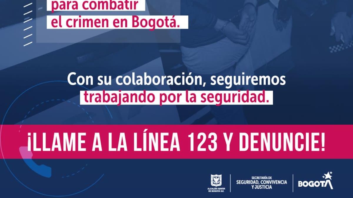 Alcaldía de Bogotá destina 400 millones de pesos para recompensa por criminales