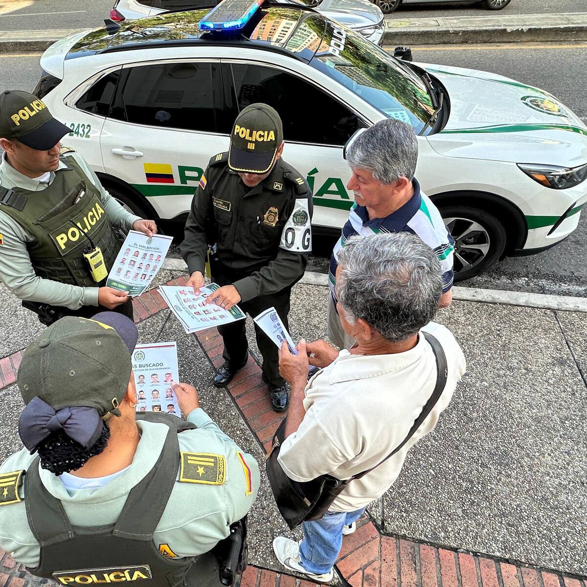 Este es el cartel de los más buscados en Bucaramanga y el área