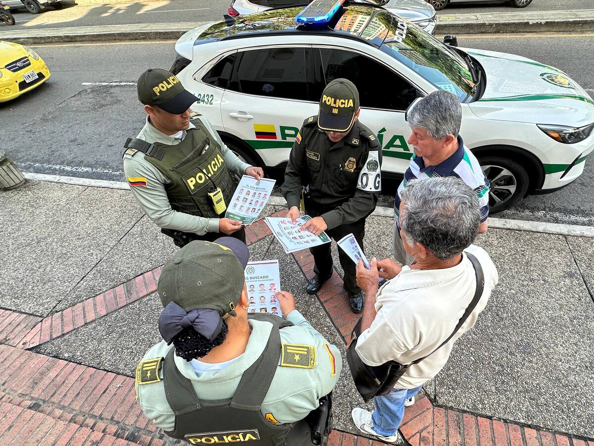Este es el cartel de los más buscados en Bucaramanga y el área