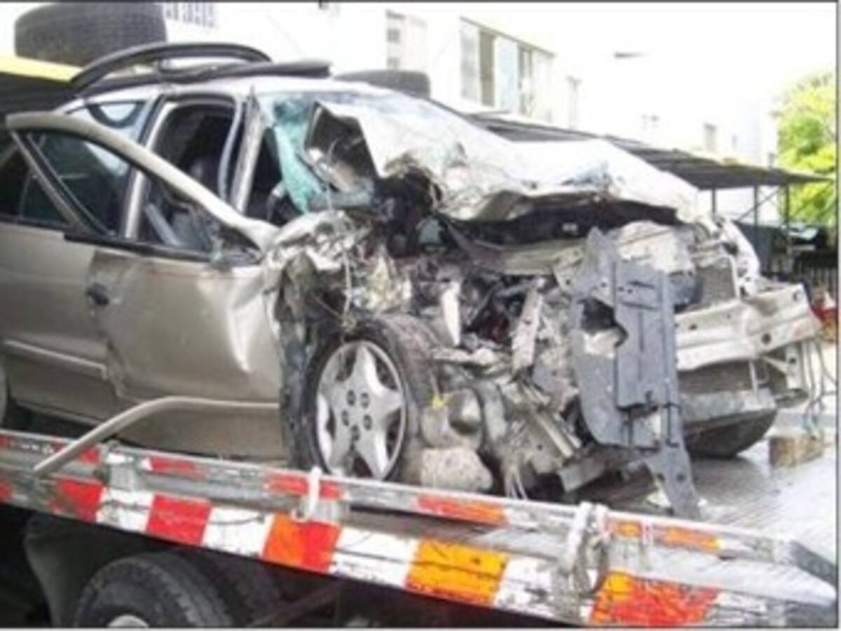 Accidente en San Andrés deja un muerto y un herido