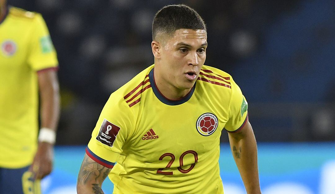 Juan Fernando Quintero disputó siete partidos durante las Eliminatorias a Qatar 2022.
