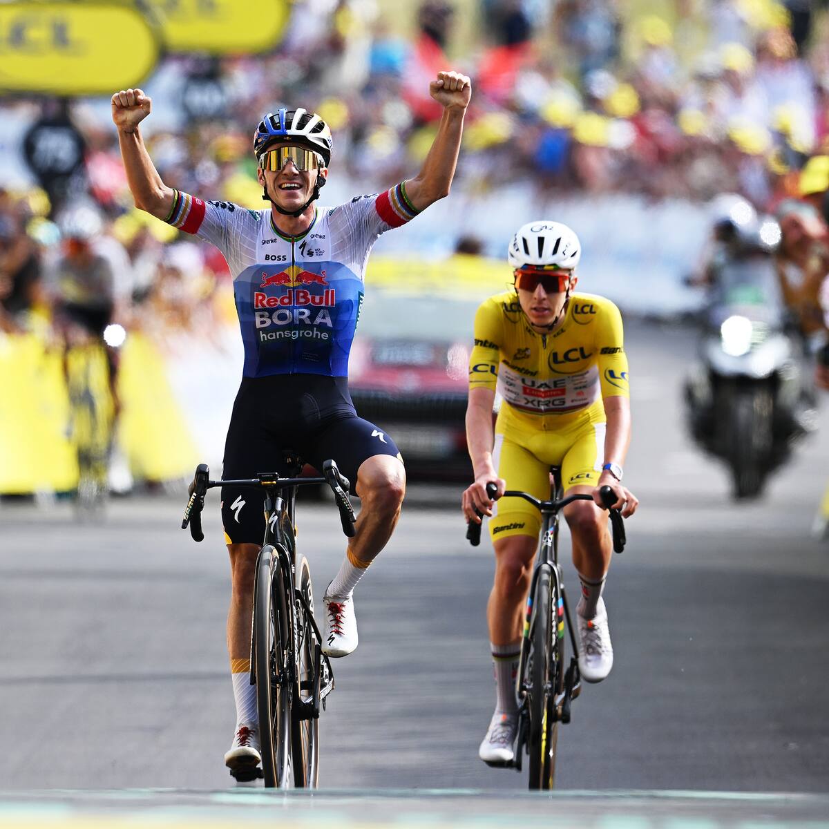 Remco Evenepoel gana la etapa 15 del Tour de Francia 2026: dura caída y abandono de Jonas Vingegaard