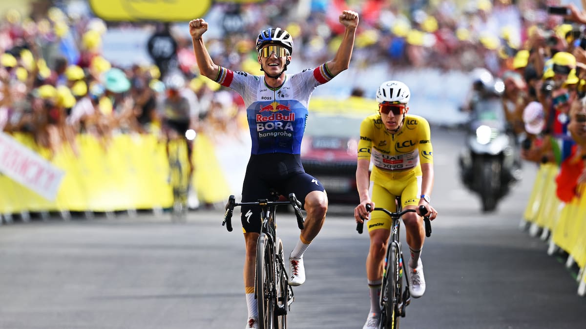Remco Evenepoel gana la etapa 15 del Tour de Francia 2026: dura caída y abandono de Jonas Vingegaard