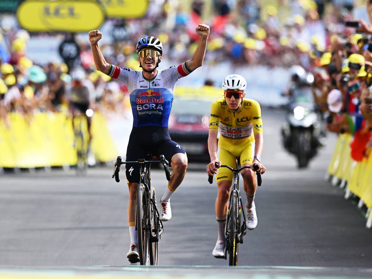 Remco Evenepoel gana la etapa 15 del Tour de Francia 2026: dura caída y abandono de Jonas Vingegaard