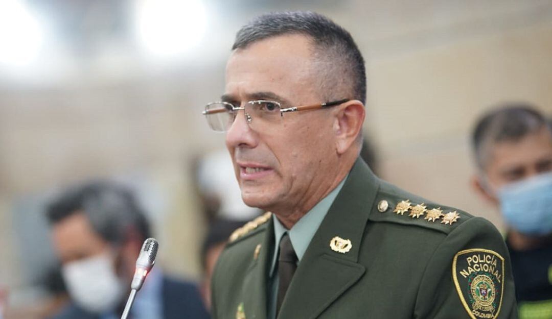 Director de la Policía, general Jorge Luis Vargas. 