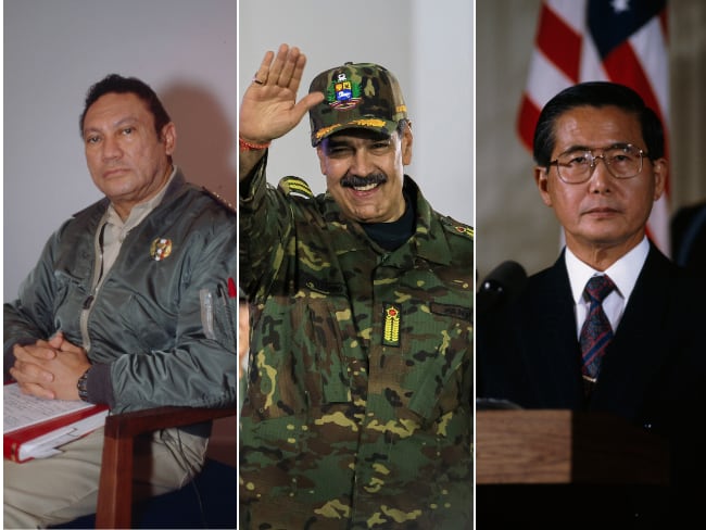 Dictadores que han sido capturados en Latinoamérica: Noriega de Panamá, Nicolás Maduro y más