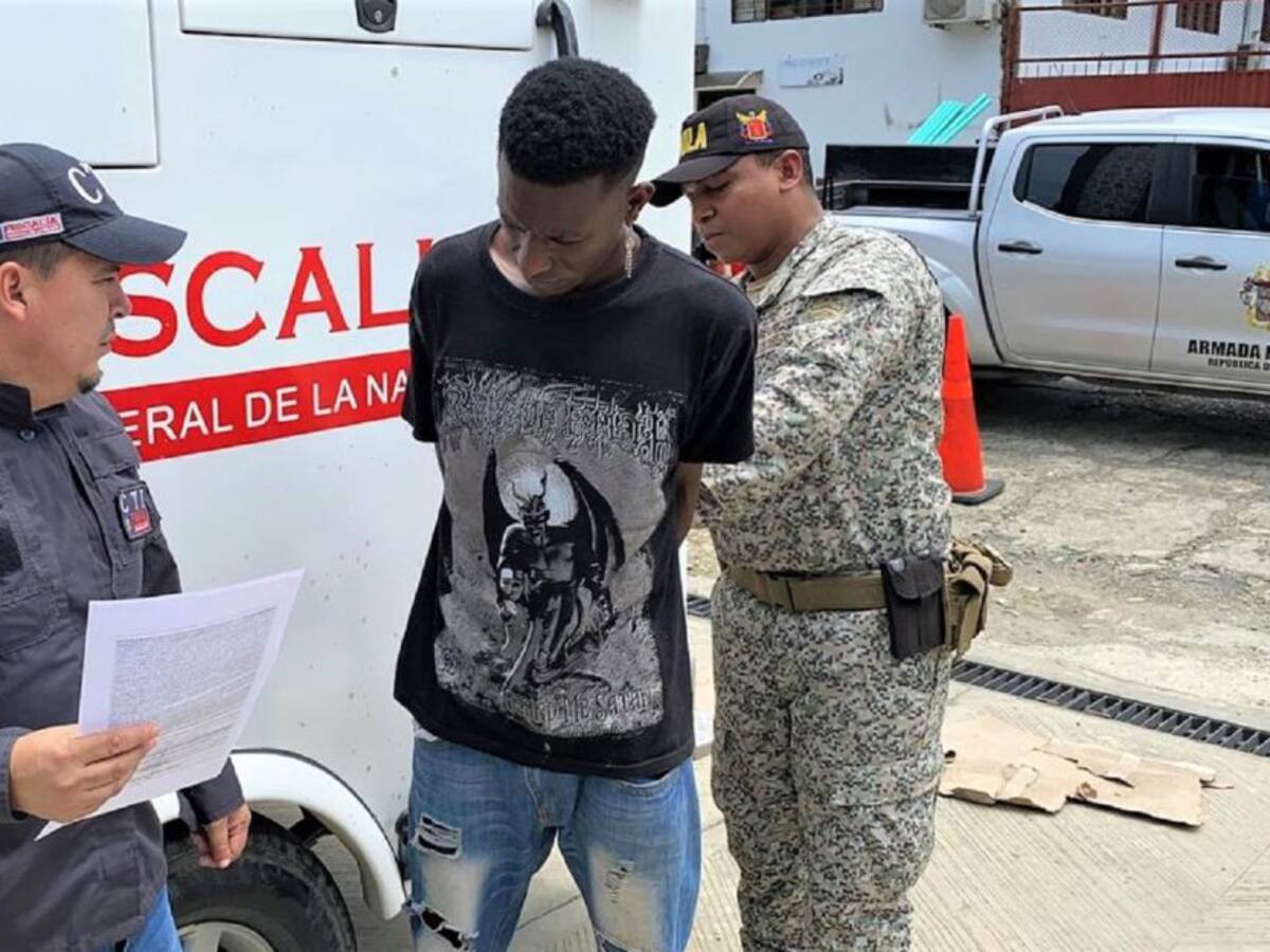 Armada captura a uno de los mayores extorsionistas de Buenaventura