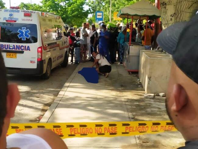 Una de las víctimas era pensionado de la Policía quien trató de defender a la persona contra la que iba dirigido el ataque