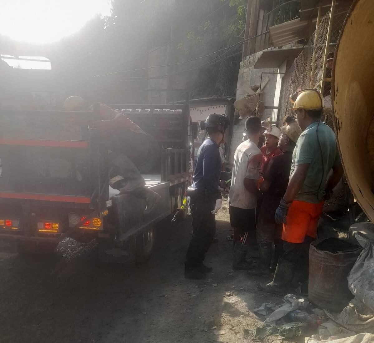 Foto: Facebook Cuerpo Voluntario de Bomberos de Marmato, Caldas.