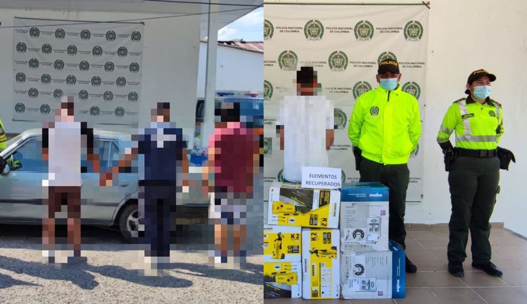 Capturados en Honda, Tolima 