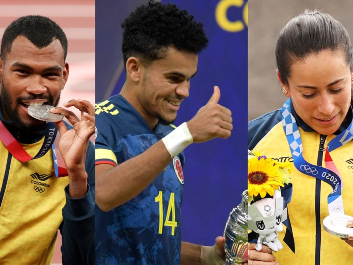 Los deportistas colombianos más importantes del 2021