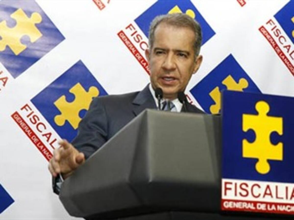 Fiscal general: La corrupción administrativa 'está matando colombianos'
