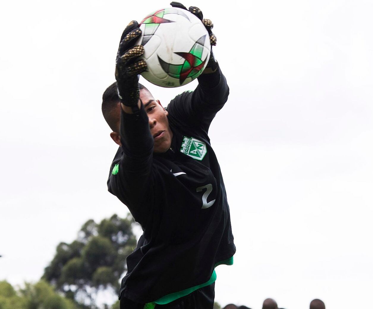 Kevin Mier, portero de Atlético Nacional / Twitter: @nacionaloficial