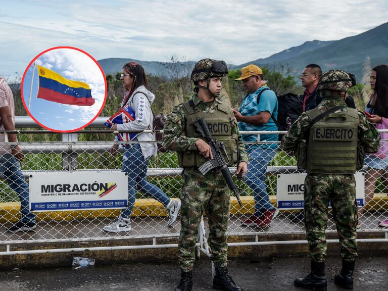Ejército custodiando la frontera entre Colombia y Venezuela (Fotos vía Getty Images)