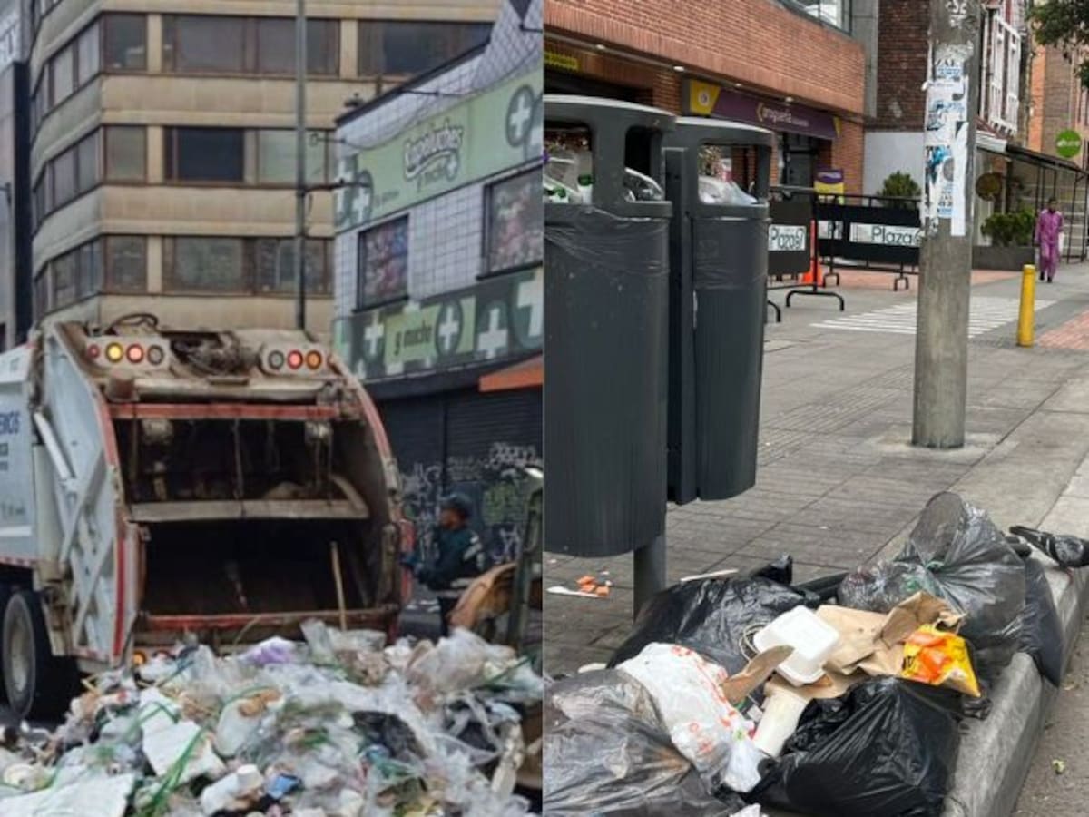 ¿Por qué en algunas zonas de Bogotá no se ha recogido la basura tras las fiestas de fin año?