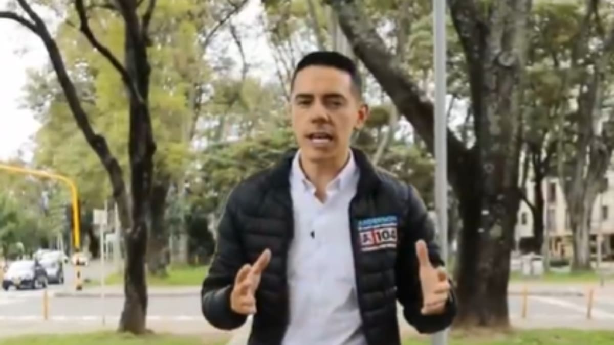 “Vamos a hacer que la justicia funcione”: candidato a la Cámara por Bogotá Anderson Acosta